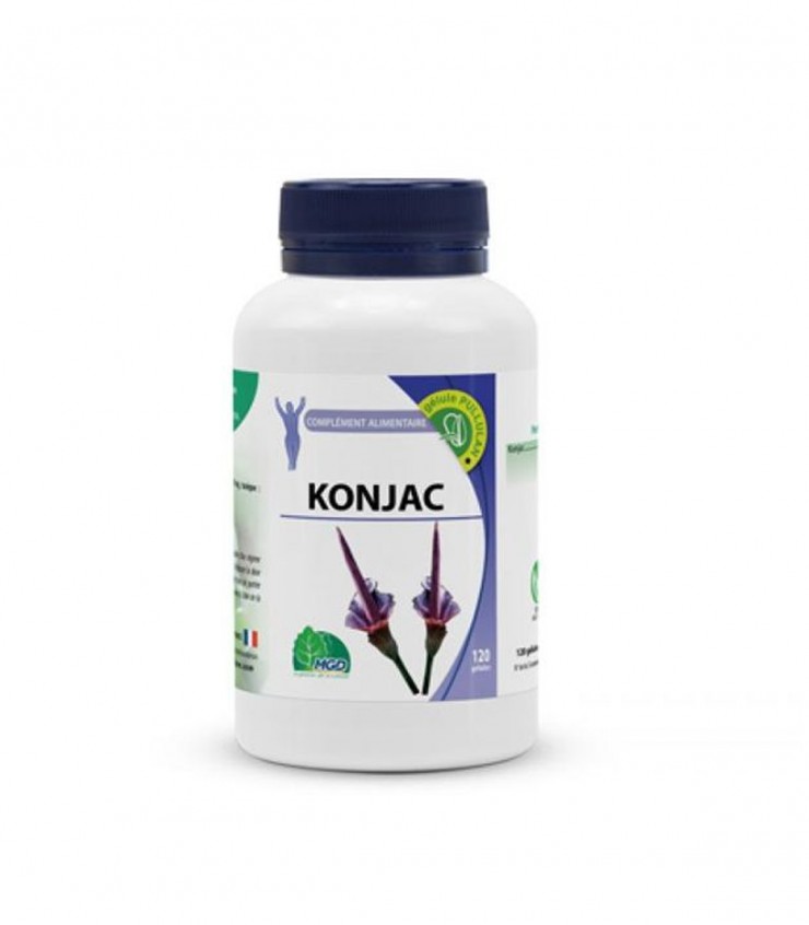 Gélules NUTRITION-PRO Konjac Pur 120 Unités - Modérateur D'appétit, Date De Péremption 12/2026, Neuves