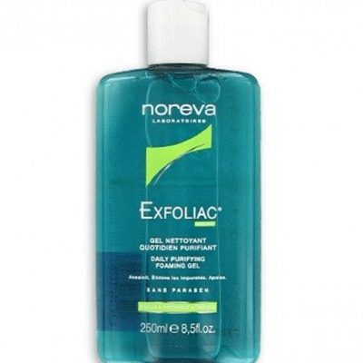 noreva-exfoliac-gel-nettoyant-quotidien-purifiant-250-ml
