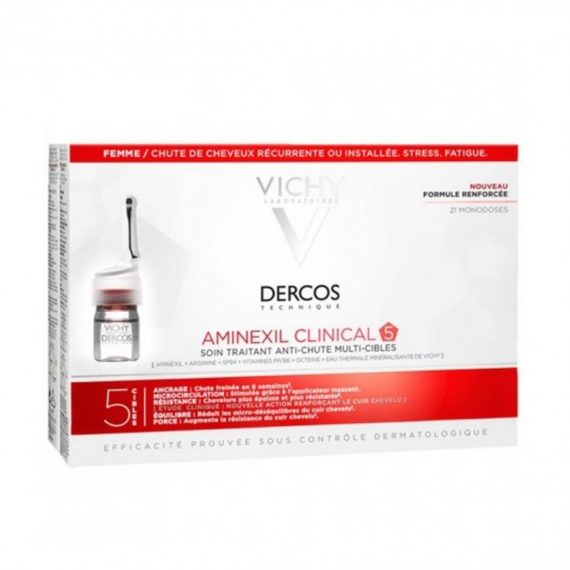 vichy-dercos-aminexil-clinical-5-femmes-21-ampoules-monodoses